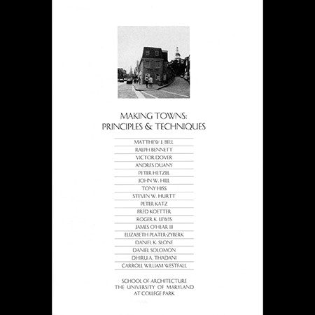 Making Towns Cover Image As A Frame