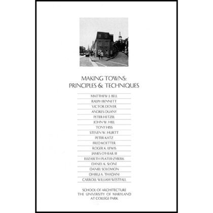 Making Towns Principles and Techniques Cover Image